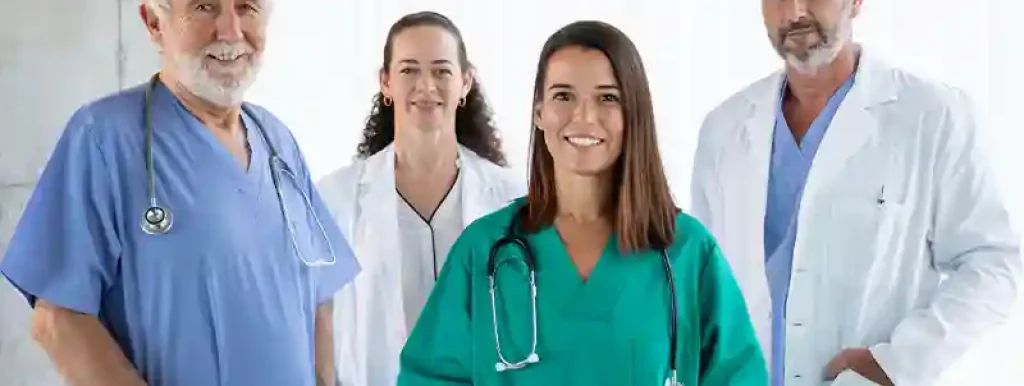 medicos-sorrindo-olhando-para-frente medicos-sorrindo-olhando-para-frente
